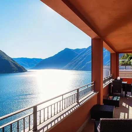 Rosso Sunset - By Myhomeincomo Colonno Exterior photo